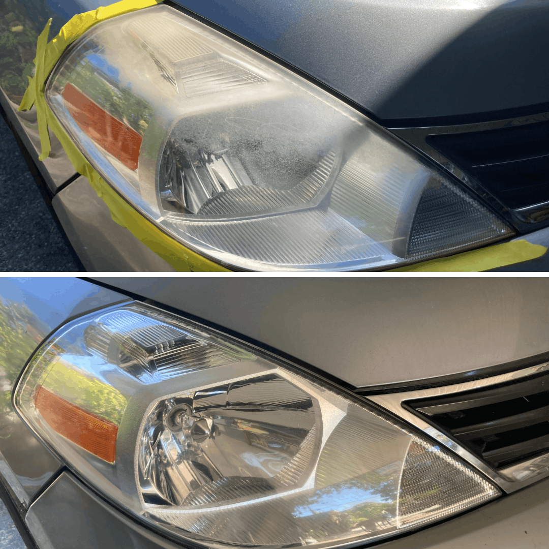 nissan 2 headlight restoration fort lauderdale