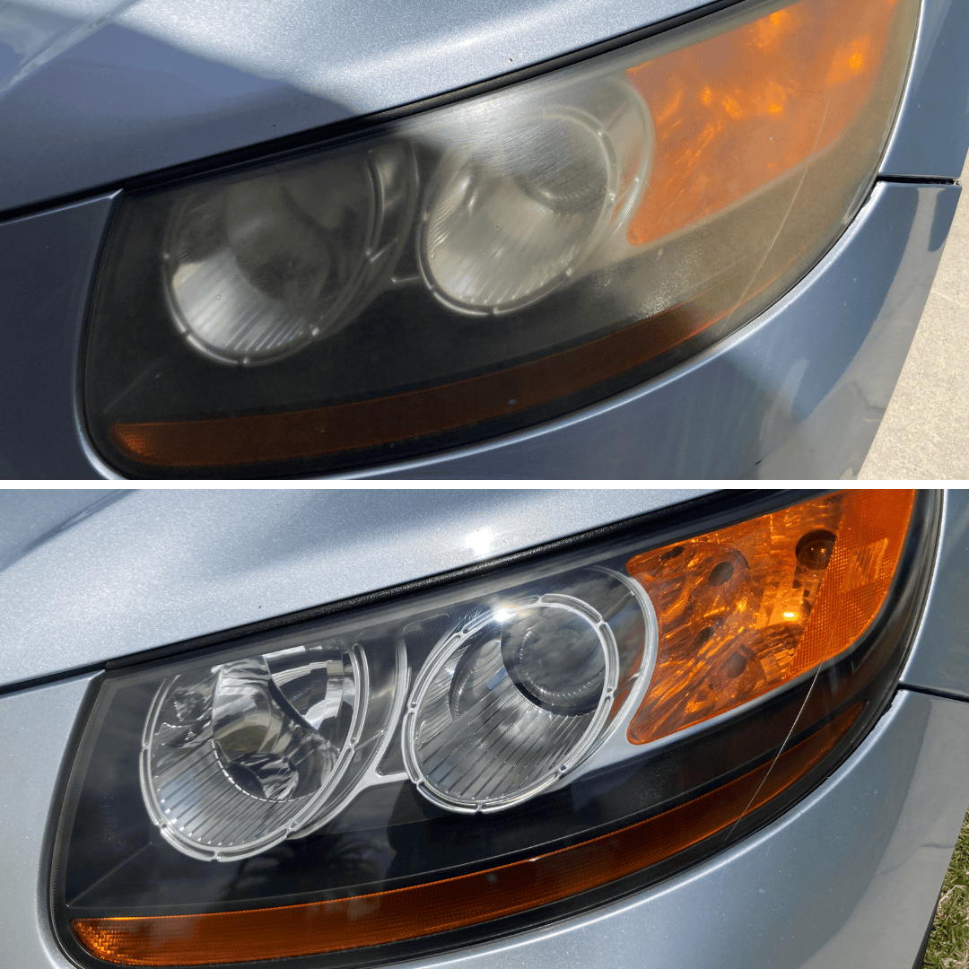 restored headlights hyundai
