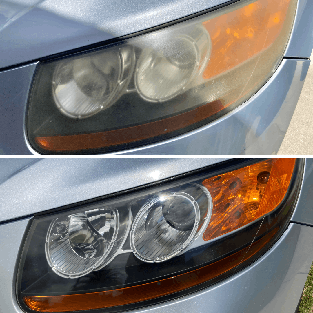 detailbees headlight restoration fort lauderdale florida