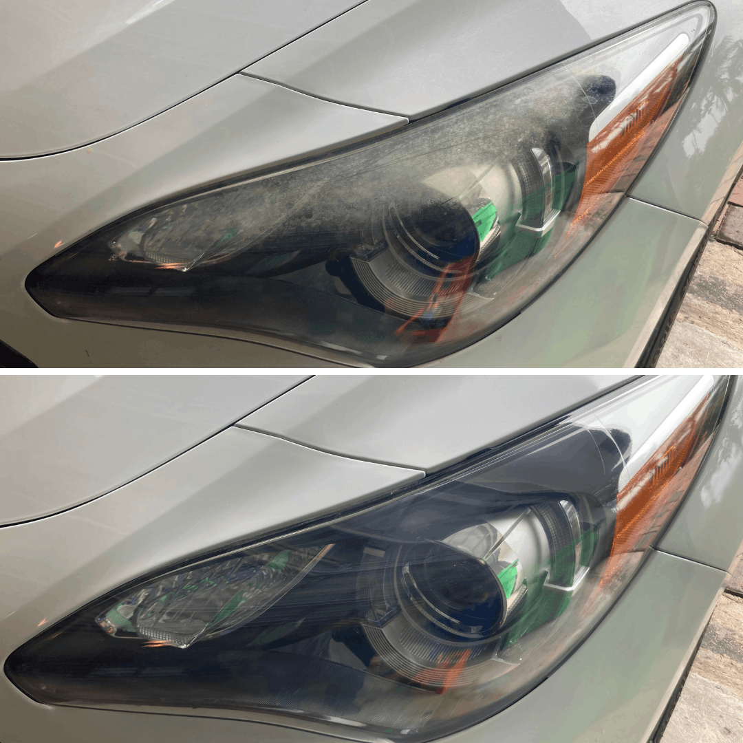 detailbees headlight restoration fort lauderdale florida