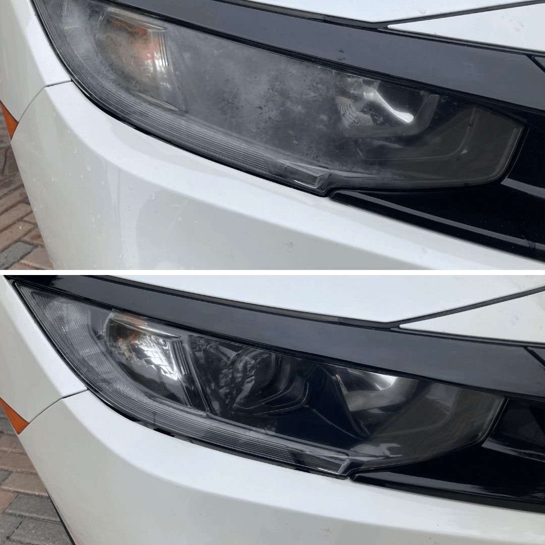 detailbees headlight restoration fort lauderdale florida